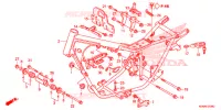 CADRE pour Honda REBEL 250 de 2008