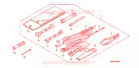 OUTIL pour Honda REBEL 250 de 2008