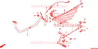 PEDALE pour Honda REBEL 250 de 2008