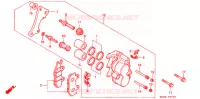 ETRIER DE FREIN AVANT pour Honda REBEL 250 de 1997