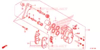 ETRIER DE FREIN AVANT pour Honda REBEL 250 de 2015