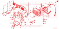 FEU ARRIERE pour Honda REBEL 250 de 2015
