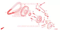 ROUE LIBRE DE DEMARREUR pour Honda REBEL 250 de 2015