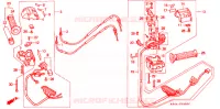 COMMODOS   POIGNEES pour Honda CN 250 HELIX de 1992