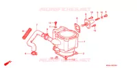 CYLINDRE pour Honda CN 250 HELIX de 1992