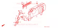 SILENCIEUX D'ECHAPPEMENT pour Honda CN 250 HELIX de 1992