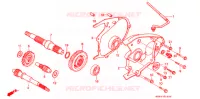 BOITE DE VITESSES pour Honda CN 250 HELIX de 1993