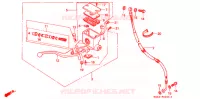 MAITRE CYLINDRE DE FREIN AVANT pour Honda CN 250 HELIX de 1993