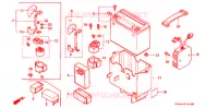 BATTERIE pour Honda CN 250 HELIX de 1994