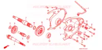 BOITE DE VITESSES pour Honda CN 250 HELIX de 1994