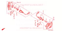 CLIGNOTANT pour Honda CN 250 HELIX de 1994