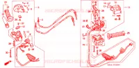 COMMODOS   POIGNEES pour Honda CN 250 HELIX de 1994