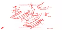 MARCHE PIEDS pour Honda CN 250 HELIX de 1994