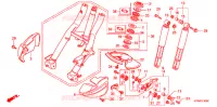 FOURCHE pour Honda CN 250 HELIX de 1998