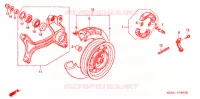 ROUE ARRIERE   BRAS OSCILLANT pour Honda CN 250 HELIX de 1998