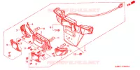FEUX ARRIERE pour Honda CN 250 HELIX de 2000