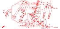 FOURCHE pour Honda CN 250 HELIX de 2000