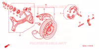 ROUE ARRIERE   BRAS OSCILLANT pour Honda CN 250 HELIX de 2000