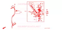 MAITRE CYLINDRE DE FREIN AVANT pour Honda CB 125 TWIN de 1990