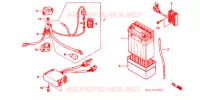 BATTERIE   REGULATEUR pour Honda CB 125 TWIN de 1990