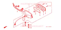 FEU ARRIERE pour Honda CB 125 TWIN de 1990