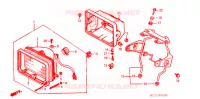 PHARE (CB125TTL/TTM) pour Honda CB 125 TWIN de 1990