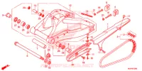 BRAS OSCILLANT pour Honda CBR 1000 RR ABS REPSOL de 2013