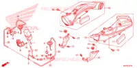 CONDUITE D'ADMISSION AIR   SOUPAPE pour Honda CBR 1000 RR ABS REPSOL de 2013