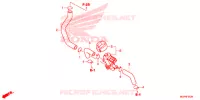 VALVE DE COMMANDE D'INJECTION D'AIR pour Honda CBR 1000 RR ABS REPSOL de 2013