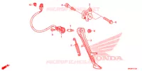BEQUILLE pour Honda CBR 1000 SP REPSOL de 2015