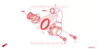 THERMOSTAT pour Honda CBR 500 R de 2017