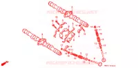 ARBRE A CAMES   SOUPAPE pour Honda CBR 600 F de 1987