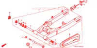 BRAS OSCILLANT pour Honda CBR 600 F de 1987