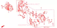 ETRIER DE FREIN AVANT pour Honda CBR 600 F de 1987