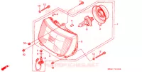 PHARE pour Honda CBR 600 F de 1987