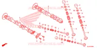 ARBRE A CAMES   SOUPAPE pour Honda CBR 600 RR ABS RED de 2015