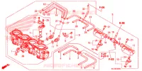 CORPS DE PAPILLON pour Honda CBR 600 RR ABS RED de 2015