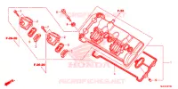 COUVRE CULASSE pour Honda CBR 600 RR ABS RED de 2015