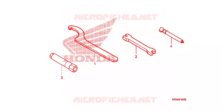 OUTIL Honda MOTO 250 CRF 2011  CRF250RB