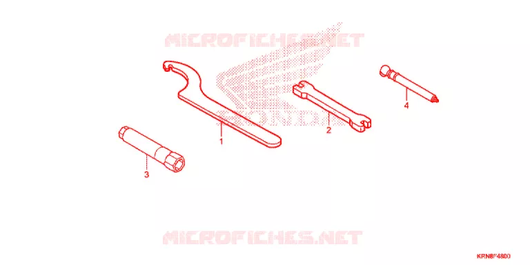 OUTIL Honda MOTO 250 CRF 2014  CRF250RE