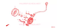 ALTERNATEUR pour Honda CRF 250 R de 2014