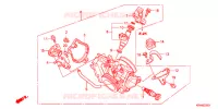 CORPS DE PAPILLON pour Honda CRF 250 R de 2014