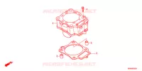 CYLINDRE pour Honda CRF 250 R de 2014