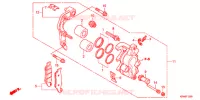 ETRIER DE FREIN AVANT pour Honda CRF 250 R de 2014