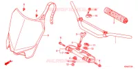 GUIDON   TE DE FOURCHE pour Honda CRF 250 R de 2014