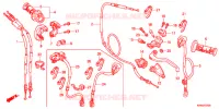 LEVIER DE GUIDON   CABLE   COMMODO pour Honda CRF 250 R de 2014