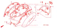 CARENAGE ARRIERE pour Honda 50 JAZZ de 2002