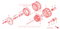 EMBRAYAGE pour Honda CR 125 R de 2004
