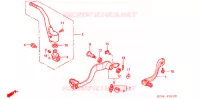 PEDALE pour Honda CR 125 R de 2004