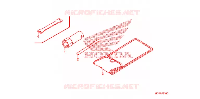 OUTIL Honda MOTO 70 CRF 2010  CRF70F9